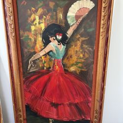 Spanish Dancer Painting! 