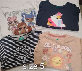 Girl's tops size 5&5/6 $12 8 pieces