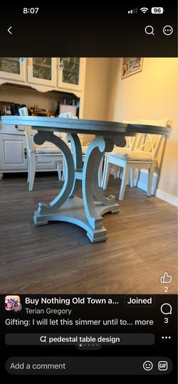Dining table