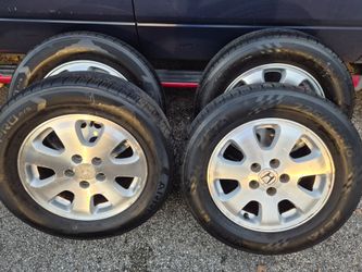 Honda Oddessy stock wheels
