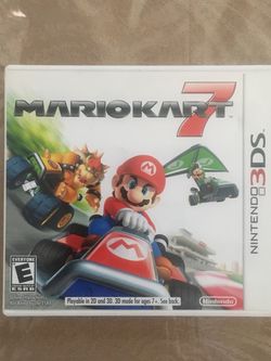 3ds Mario Kart 7 $30