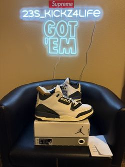Brand new A Ma Maniere Defused Blue Air Jordan 3’s size 13 with original box and proof of purchase. No trades cash is king.