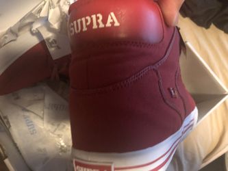 SUPRA- supreme high tops canvas - size 13 new with box - $40