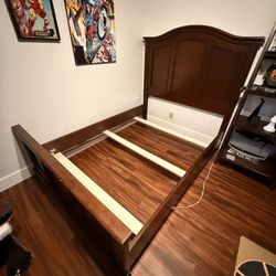 Solid Wood Full Size Bed Frame (Negotiable) 