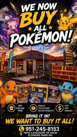 we buy all pokemon - elsoinore pawn inc -