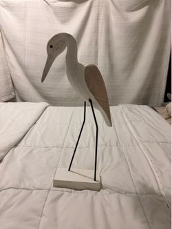 Minimalist Wooden Crane/Heron Table Decor