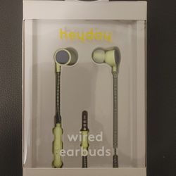 This is a pair of Heyday wired earbuds in the Gummy Bear color