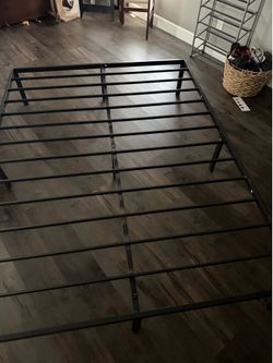 Free queen metal bed frame