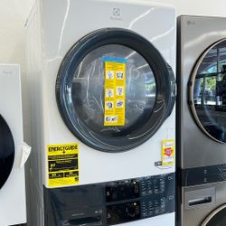 New ELECTROLUX TowerWash Washer And Dryer Stackable- Financing Available 