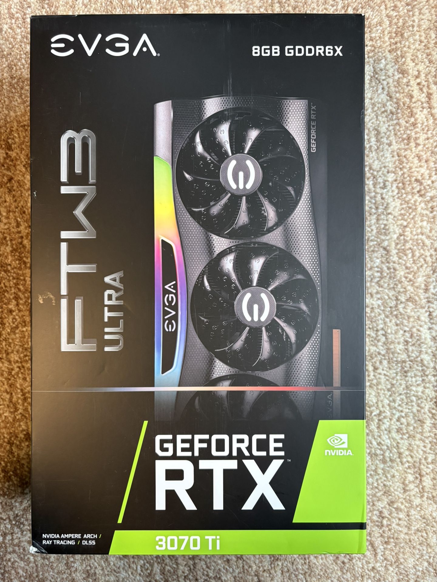EVGA GeForce Rtx 3070 Ti FTW3 8GB