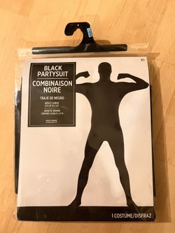 Morph Suit Black Size large