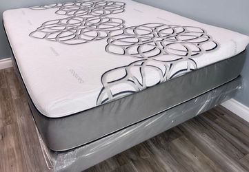 Fulll sky bamboo cool memoryfoam matresndboxspring
