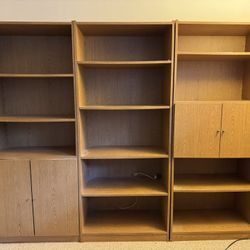 3 Separate Book Shelves FREE