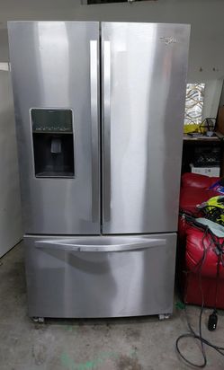 Whirlpool 3-Door Fridge French Door Stainless Steel