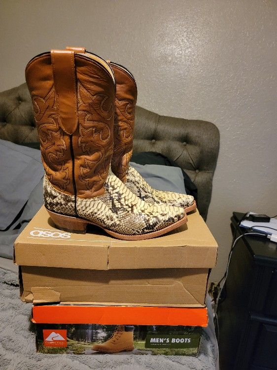 Python Cowgirl Boots