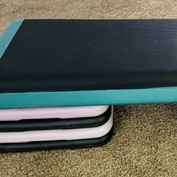 Exercise Workout Step Platform & Extra Risers