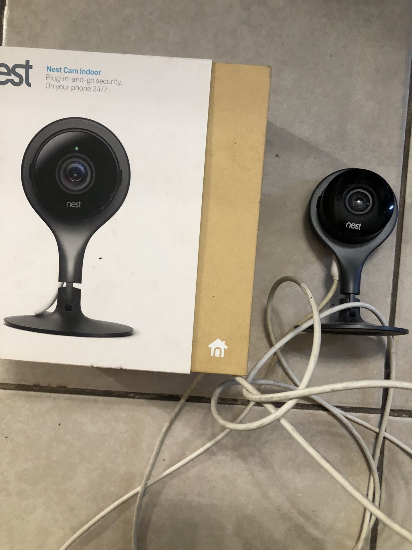 Nest indoor security video camera