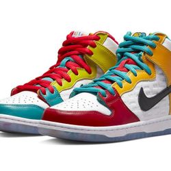 Froskate X Nike Sb Dunk High “All Love” Size6