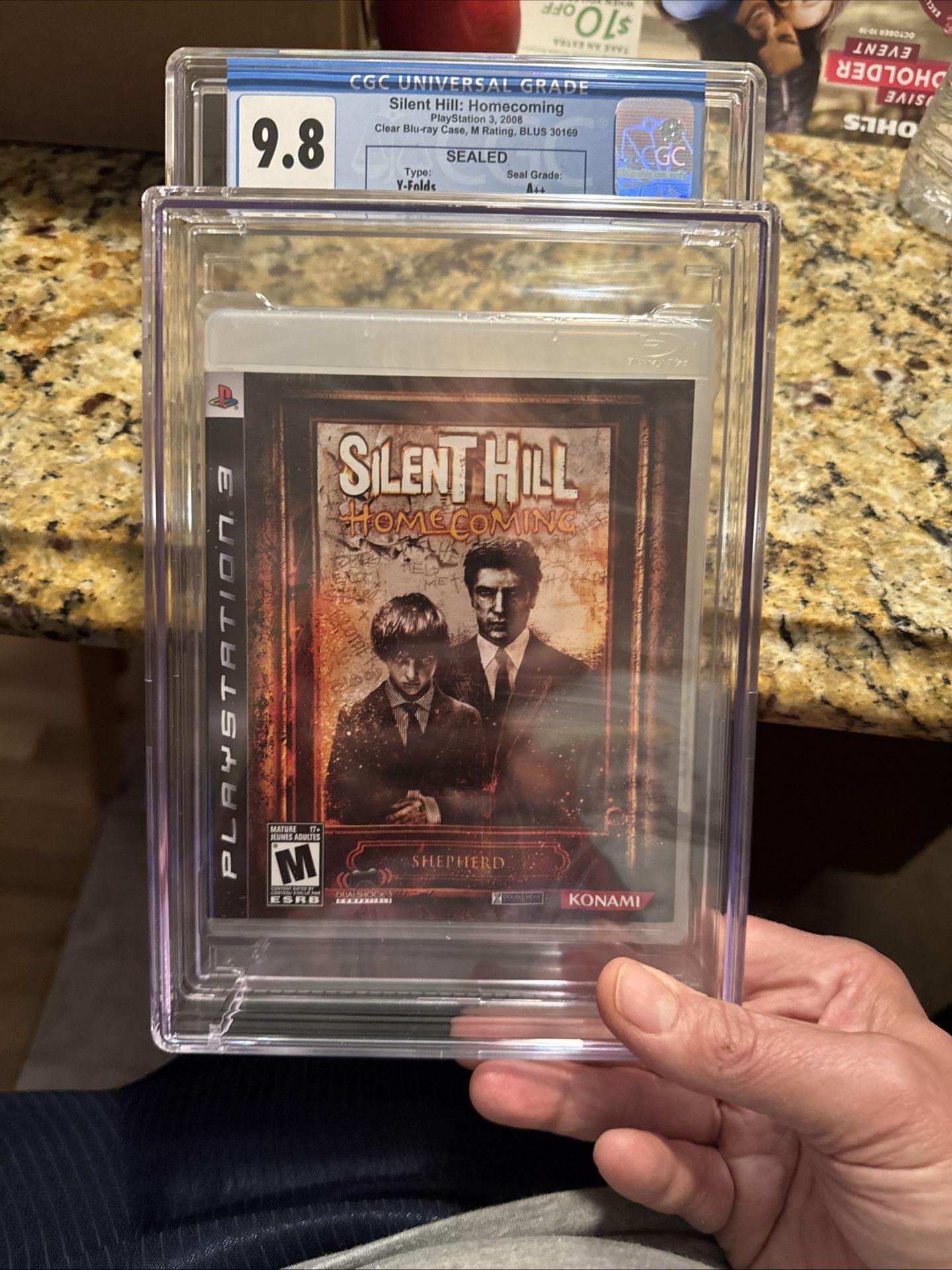 Silent Hill: Homecoming (Sony PS3, 2008) CGC GRADED 9.8 A++ Brand New & Sealed.