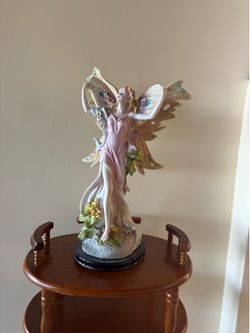 Delicate fairy figurine