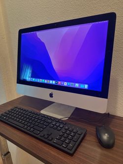 Apple iMac 21.5" (Late 2015) - Intel i5, 8GB RAM, macOS Monterey