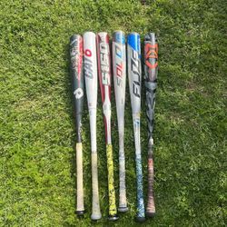 BASEBALL BATS AND GEAR 