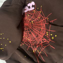 Spider Brown Hoodie