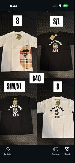 Bape Tees