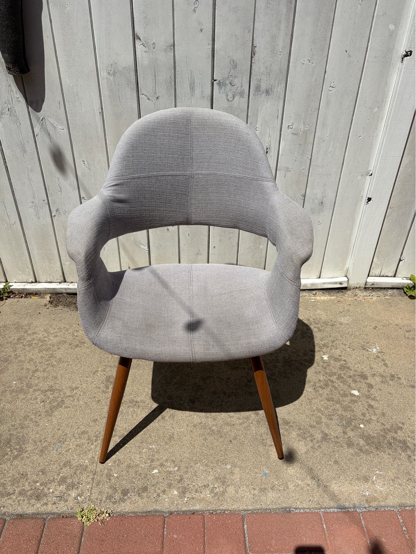 Gray Desk/ Vanity Chair