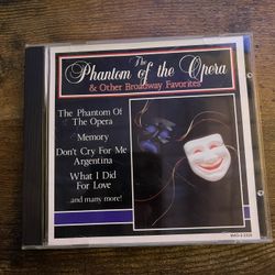 The Phantom Of The Opera & Other Broadway Favorites Cd