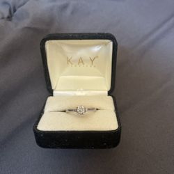 Kay Jewelers promise ring .925 silver