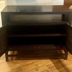 Crate And Barrel Storage Cabinet 