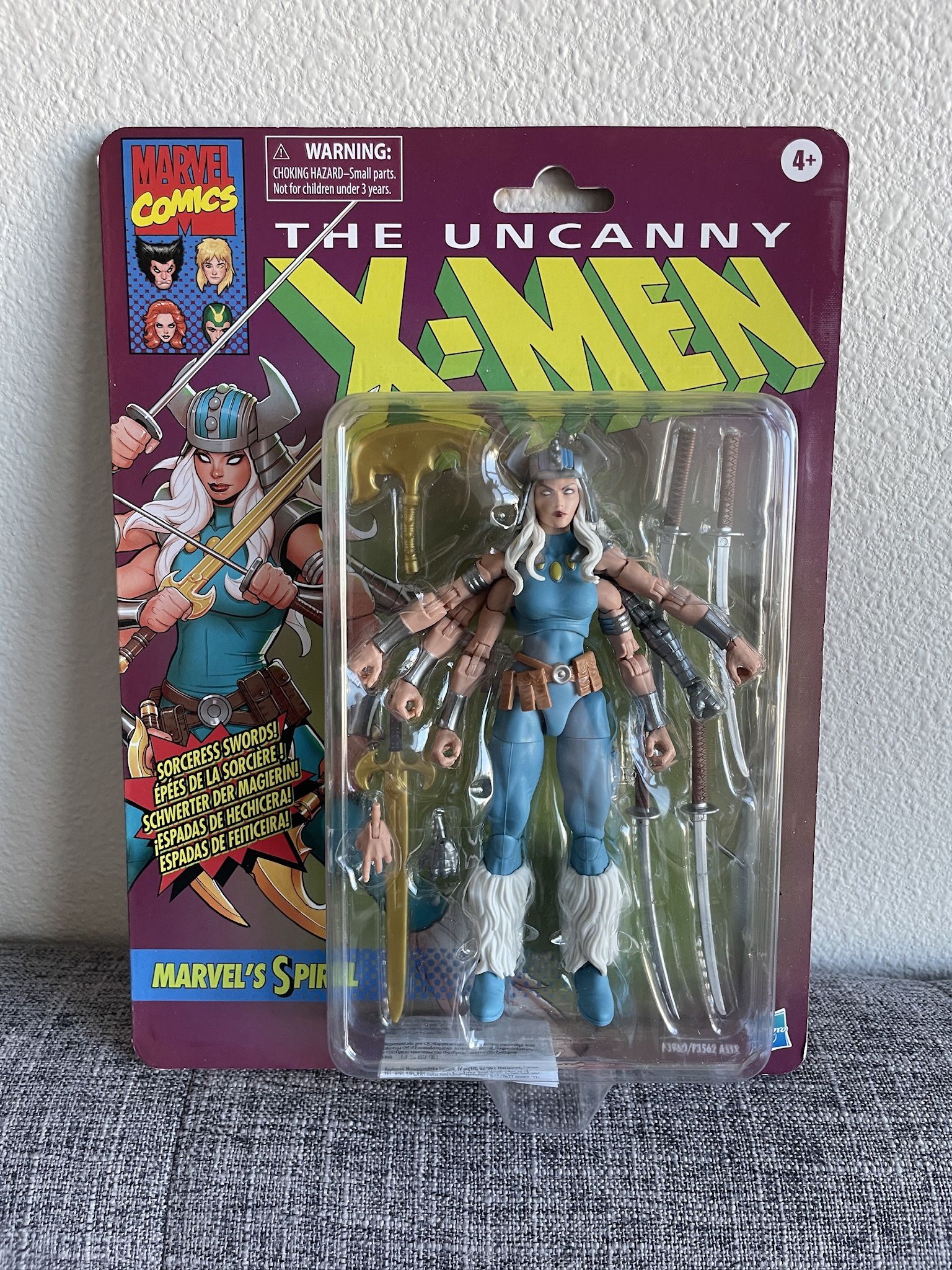 Marvel Legends Uncanny X-Men Retro Spiral - Brand New