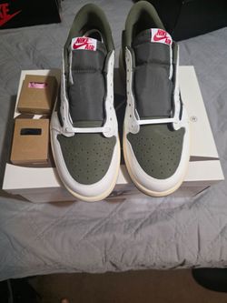 Air Jordan 1 low OG Travis Scott "Medium Olive"
