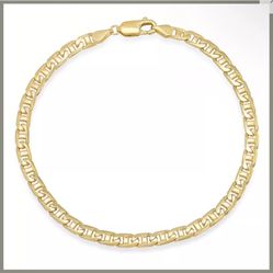 14k gold Bracelet Mariner link 