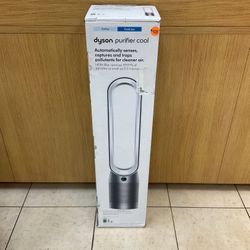 DYSON PURIFIER COOL PURIFIER AND FAN WITH HEPA H13 FILTRATION.