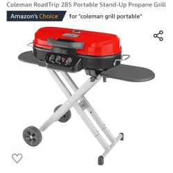 Coleman Roadtrip gas grill.