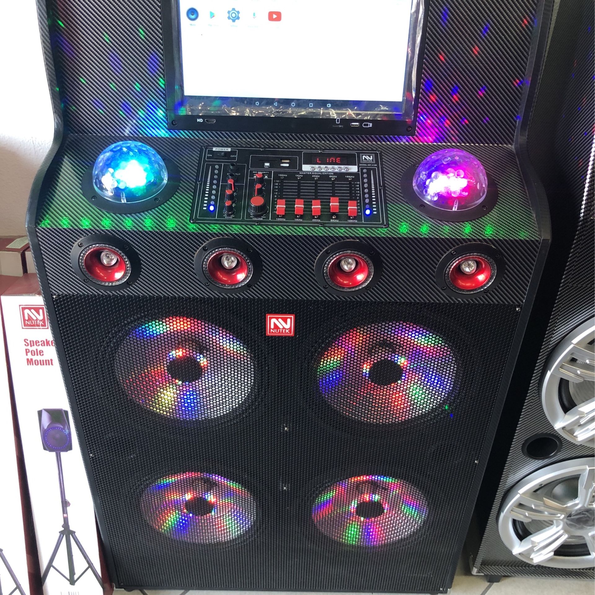 Karaoke Machine With Touch Screen