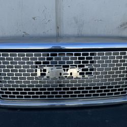 2014 2015 GMC SIERRA DENALI 1500 FRONT CHROME GRILLE OEM