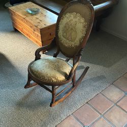 Antique Rocking Chair 