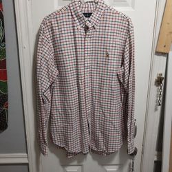 Polo Shirt Men's Size L