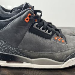 Nike Air Jordan 3 Retro Night Stadium Total Orange Shade