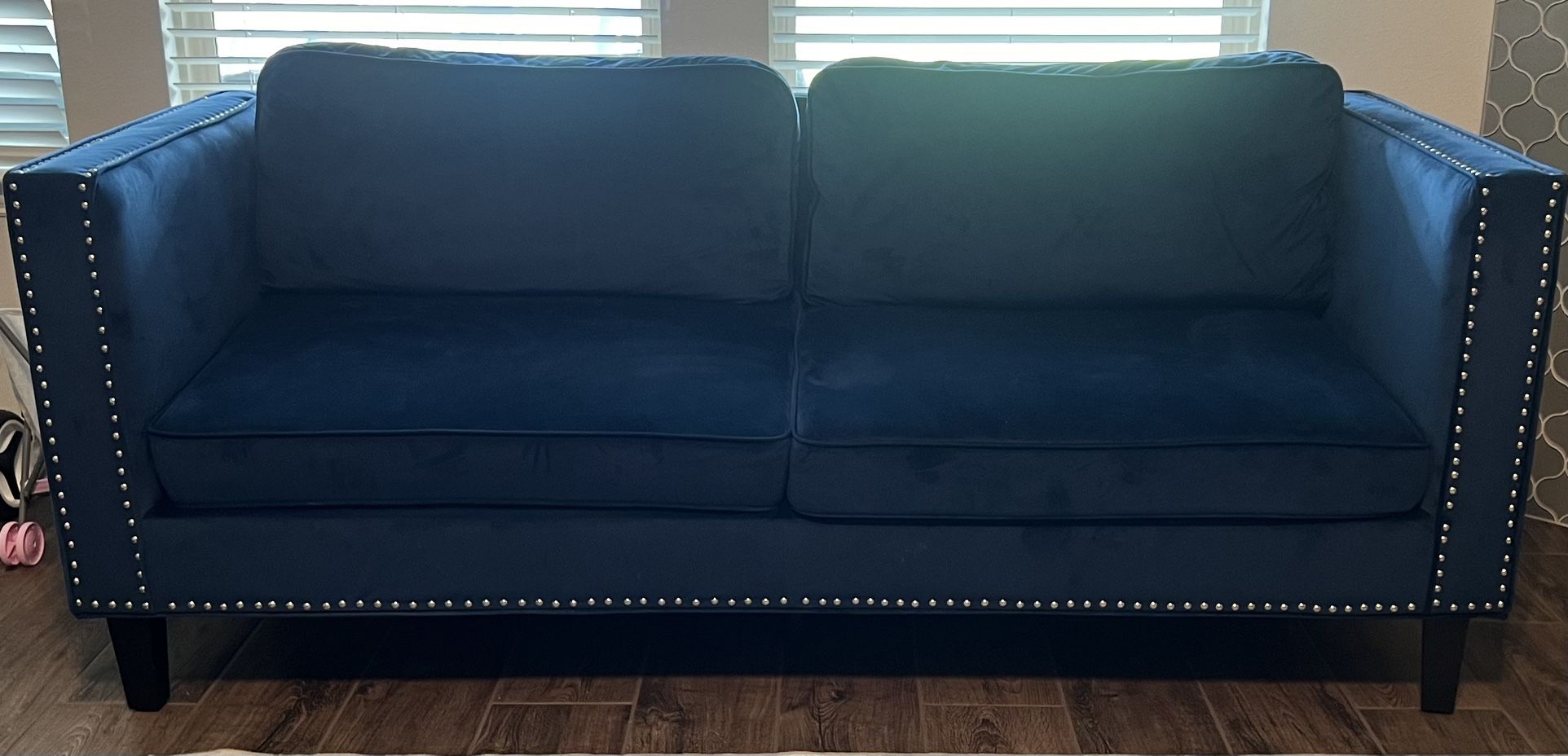Blue Sofa 