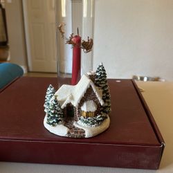 Thomas Kinkade Candle Holder 