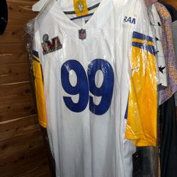Super Bowl 56 Aaron Donald NFL Jersey XXXL