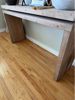 Wooden console