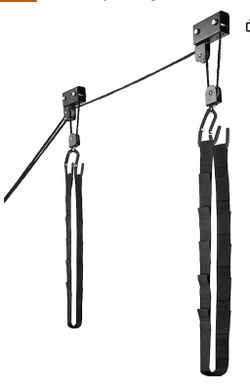 Overhead Hoist To Store Kayaks