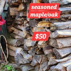 Firewood Seasoned Oak/maple READ DESCRIPTION