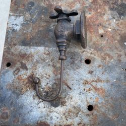 Cast-Iron Water Faucet Wall Decor.