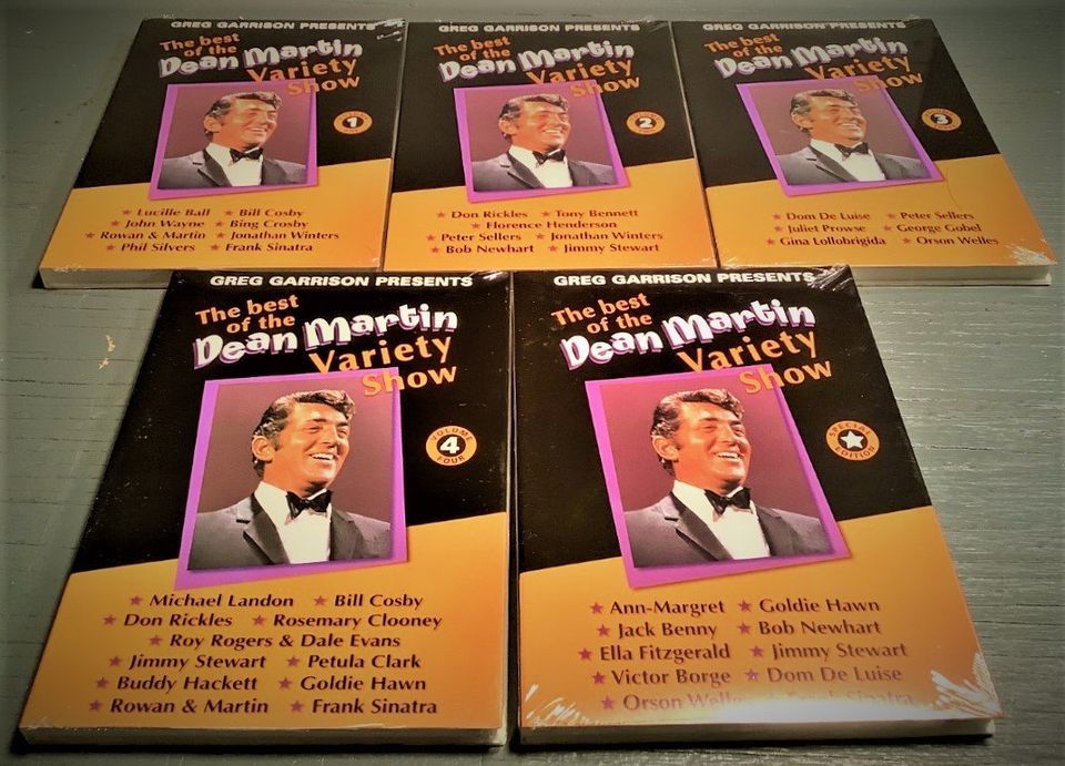 DEAN MARTIN CELEBRITY ROASTS AND Variety Show DVD Collector's Edition SET